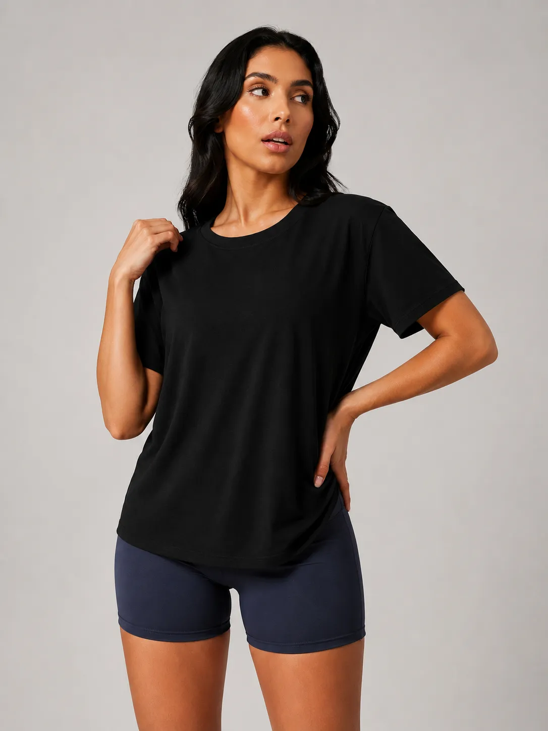 Estelia Premium topp i lyocell og ull